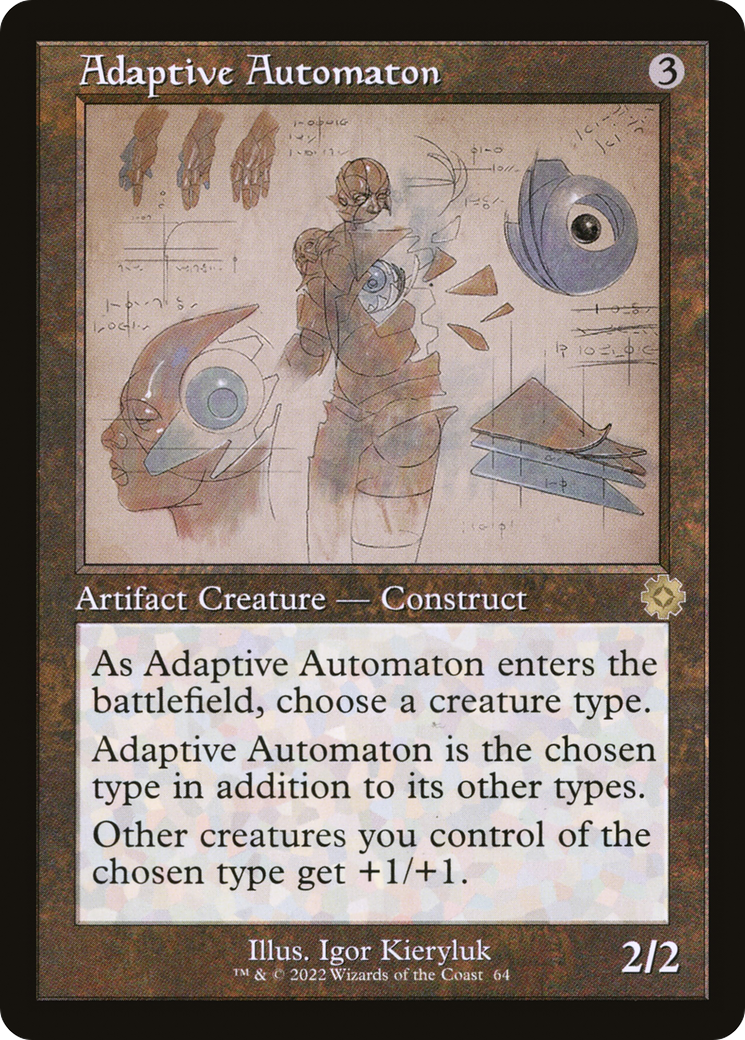 Adaptive Automaton (Schematic) (BRR-064) [The Brothers' War Retro Artifacts] Foil