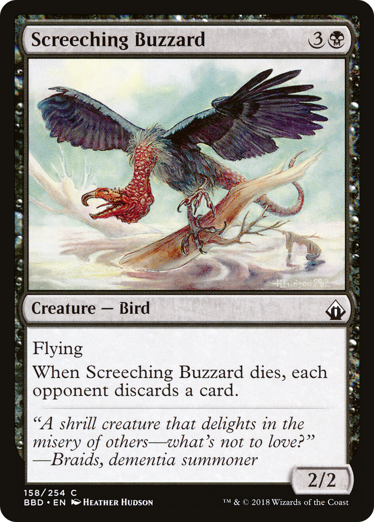 Screeching Buzzard (BBD-158) [Battlebond]