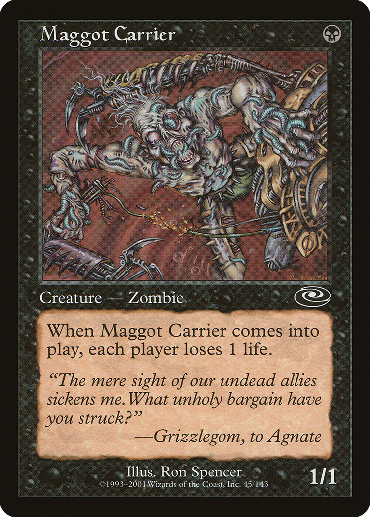Maggot Carrier (PLS-045) [Planeshift] Foil