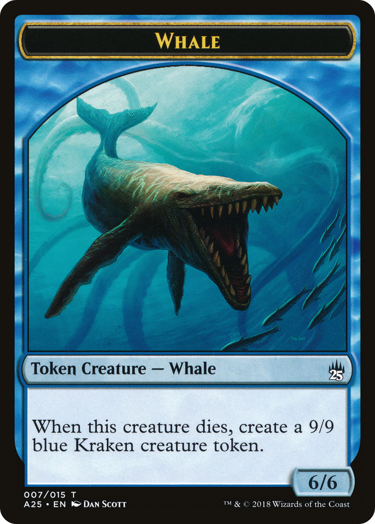Whale Token (A25-007) [Masters 25 Tokens]