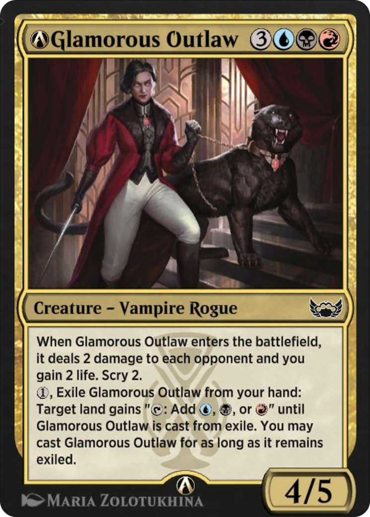 A-Glamorous Outlaw (SNC-A-190) [Streets of New Capenna]