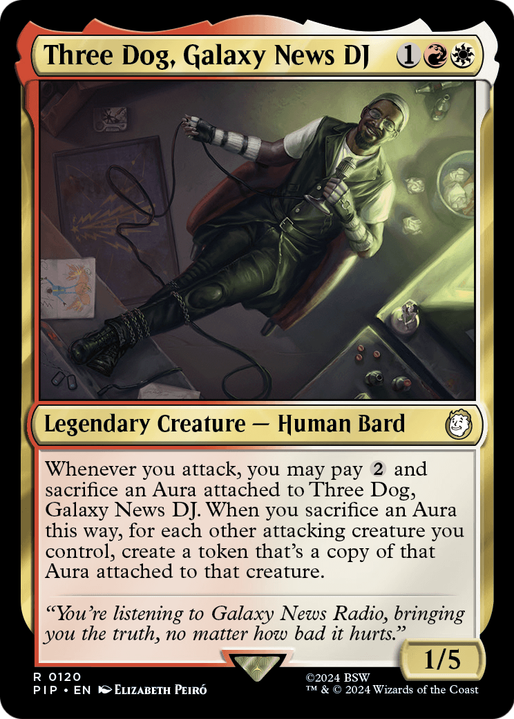 Three Dog, Galaxy News DJ (PIP-120) [Fallout]