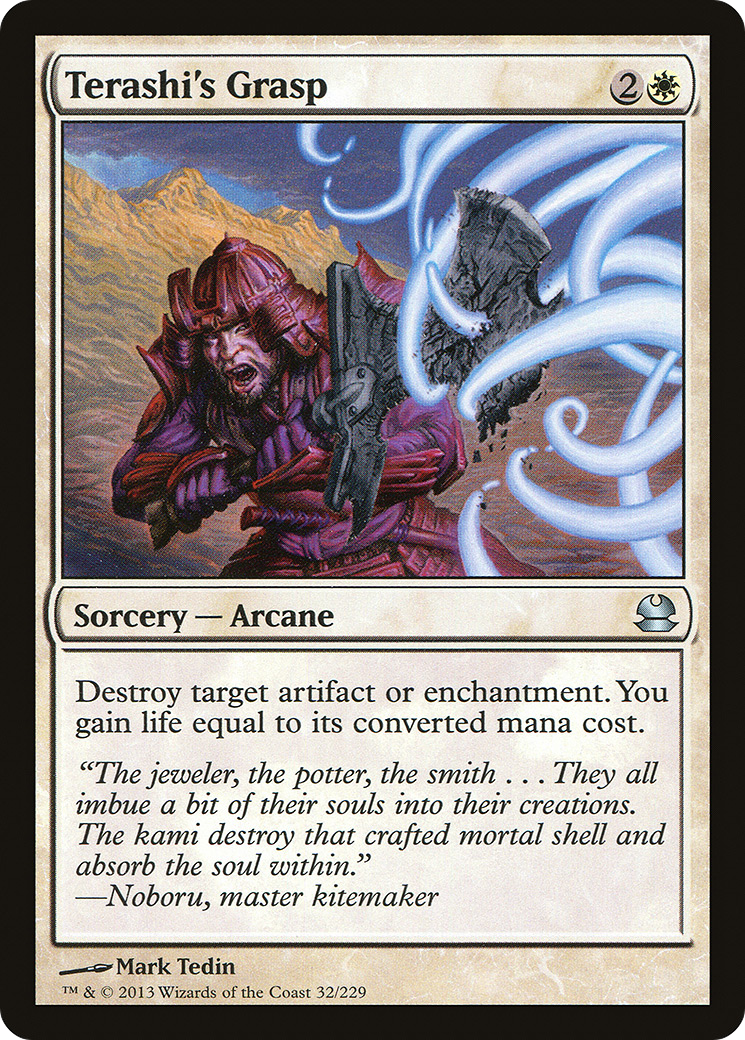 Terashi's Grasp (MMA-032) [Modern Masters] Foil