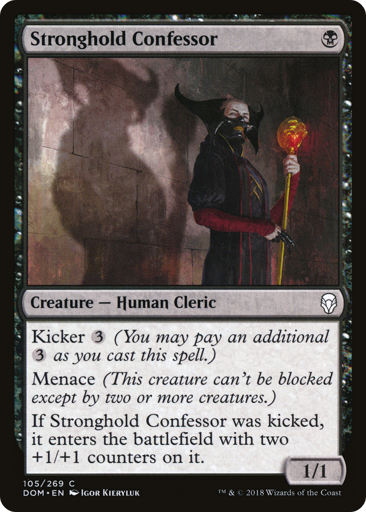 Stronghold Confessor (DOM-105) [Dominaria]