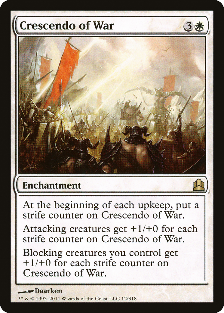 Crescendo of War (CMD-012) [Commander 2011]
