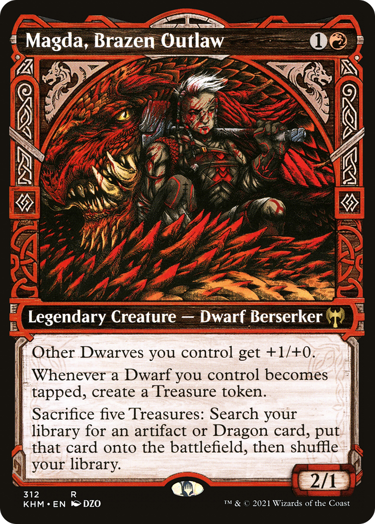 Magda, Brazen Outlaw (Showcase) (KHM-312) [Kaldheim]