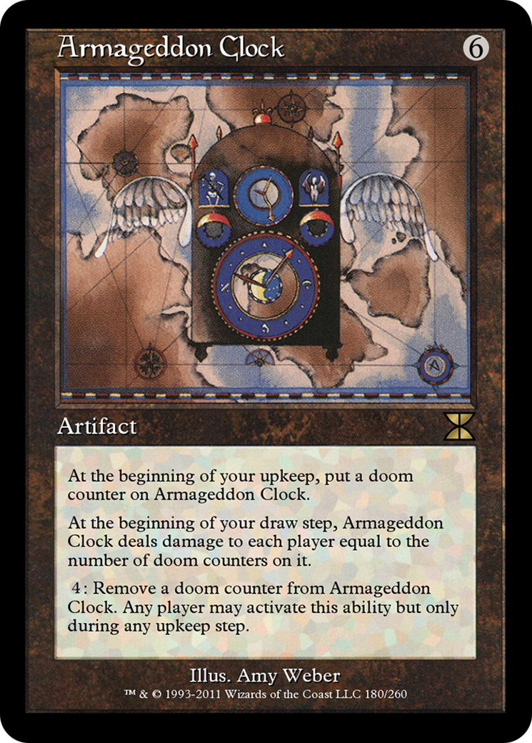 Armageddon Clock (ME4-180) [Masters Edition IV] Foil