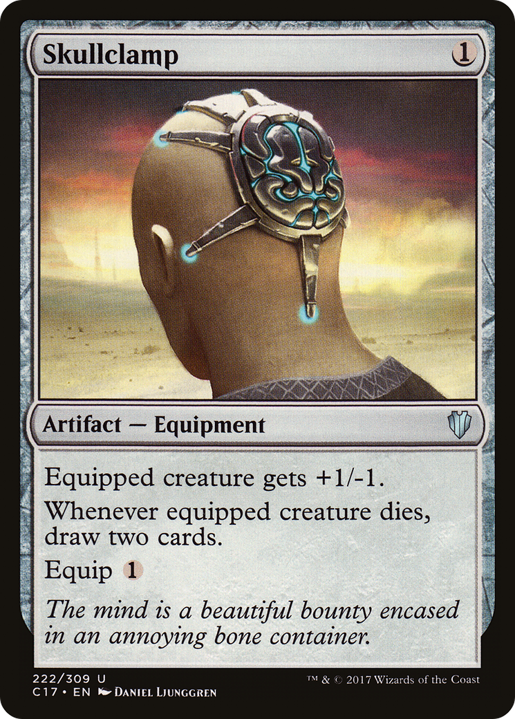 Skullclamp (C17-222) [Commander 2017]