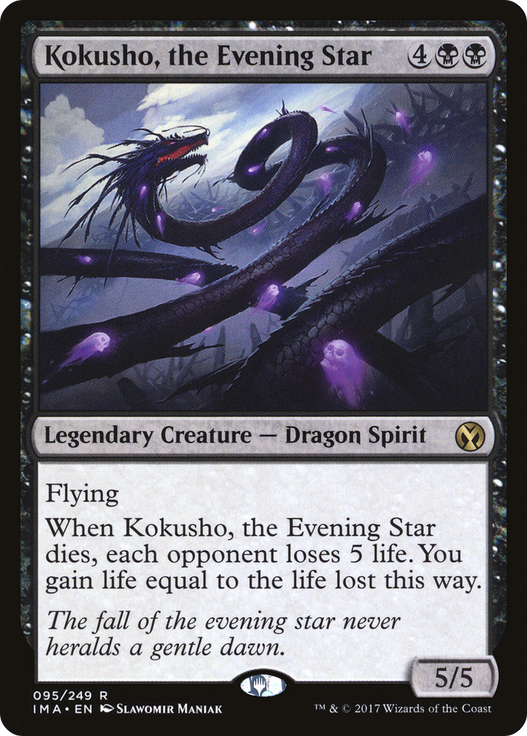 Kokusho, the Evening Star (IMA-095) [Iconic Masters] Foil