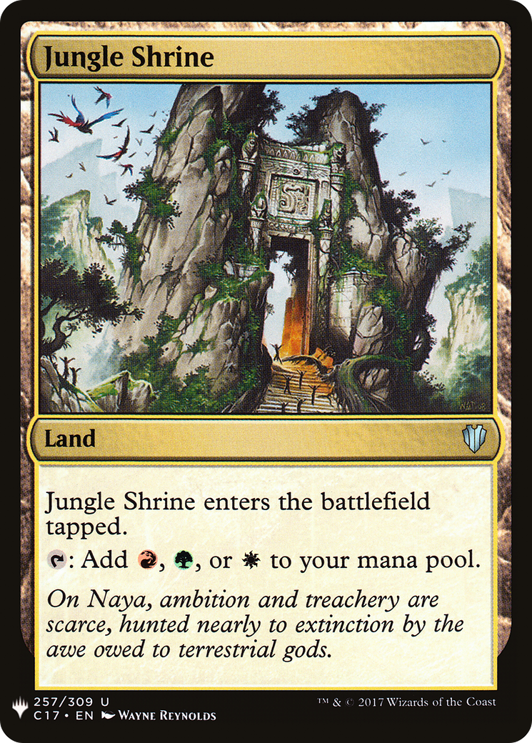 Jungle Shrine (C17) (LIST-C17-257) [The List]