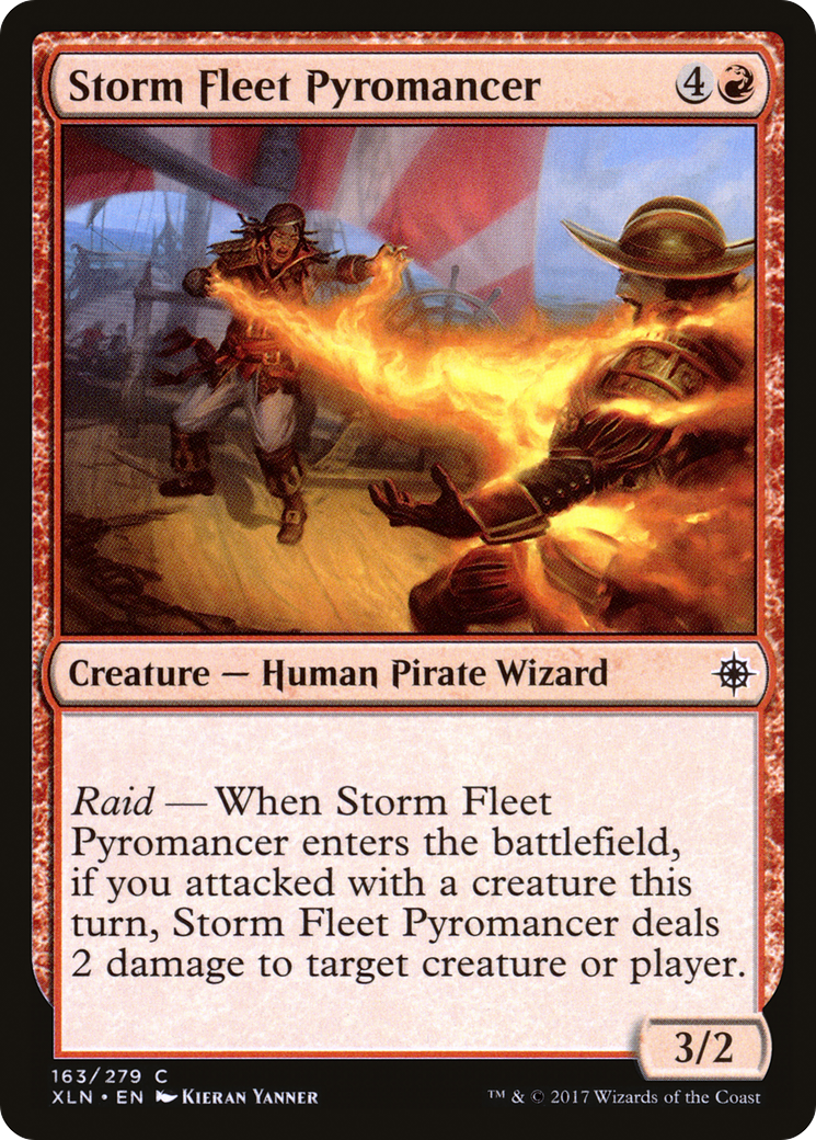 Storm Fleet Pyromancer (XLN-163) [Ixalan]