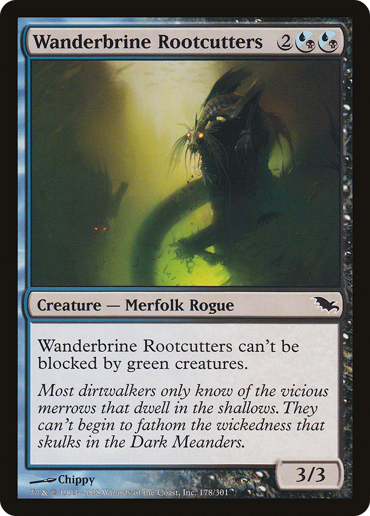 Wanderbrine Rootcutters (SHM-178) [Shadowmoor] Foil