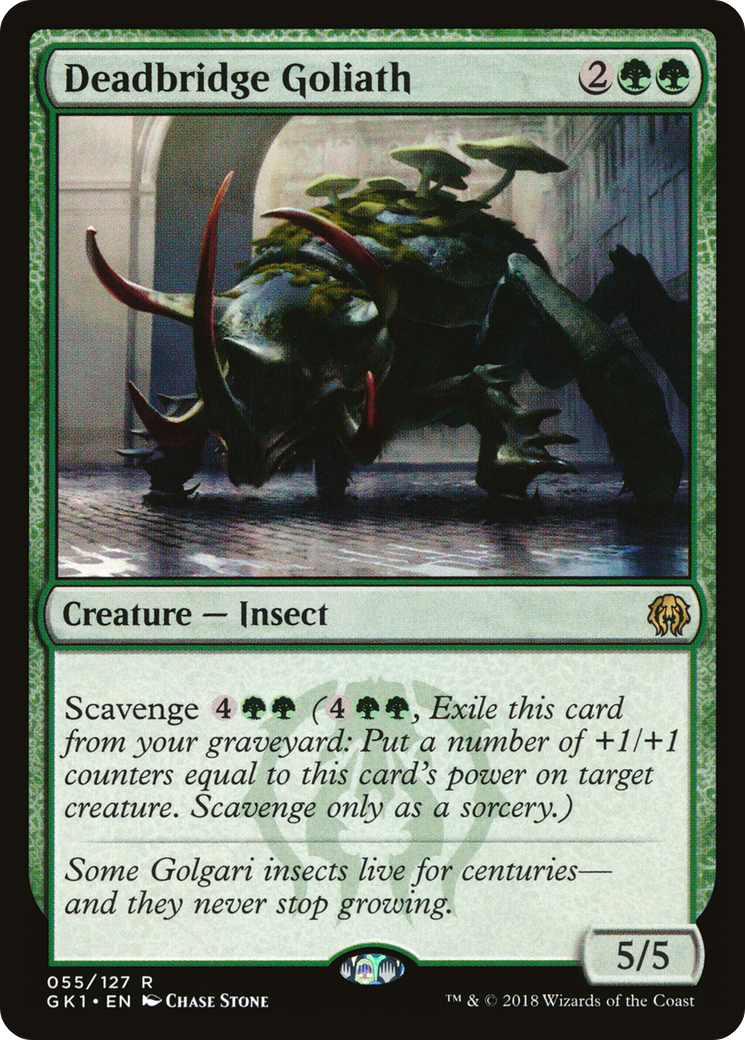 Deadbridge Goliath (GR1-055) [GRN Guild Kit]