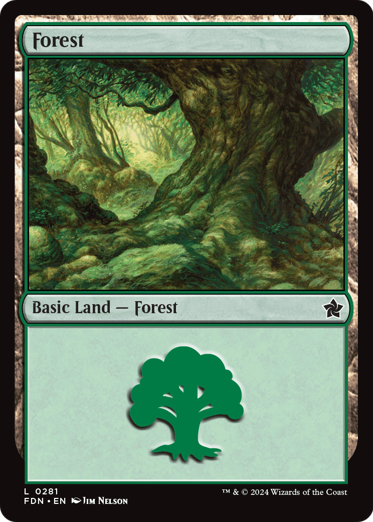 Forest (FDN-281) [Foundations] Foil