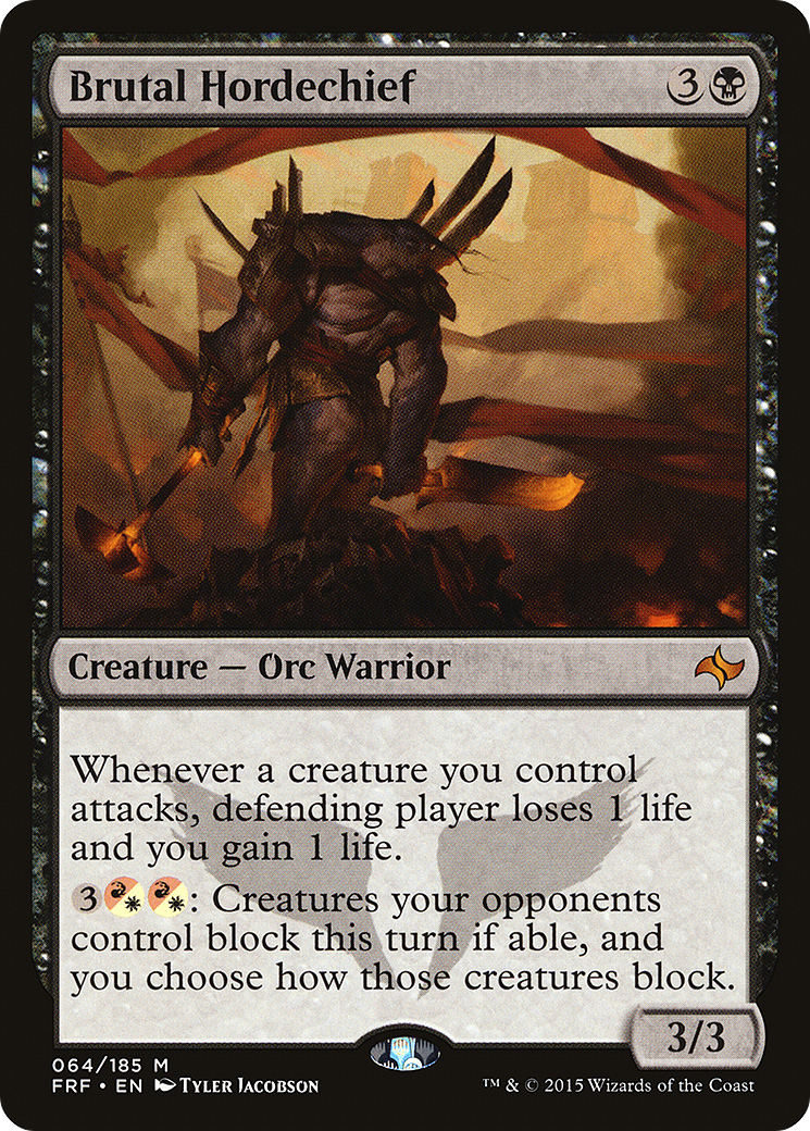 Brutal Hordechief (FRF-064) [Fate Reforged] Foil