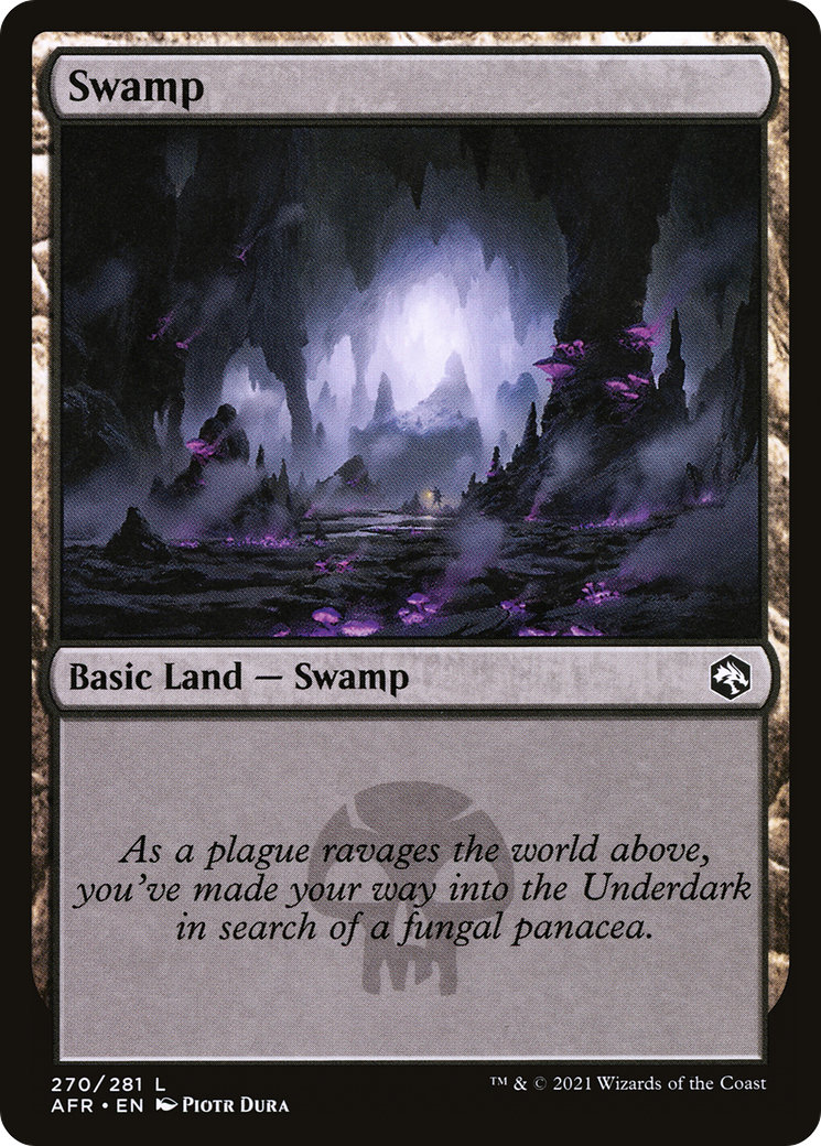 Swamp (AFR-270) [Adventures in the Forgotten Realms] Foil
