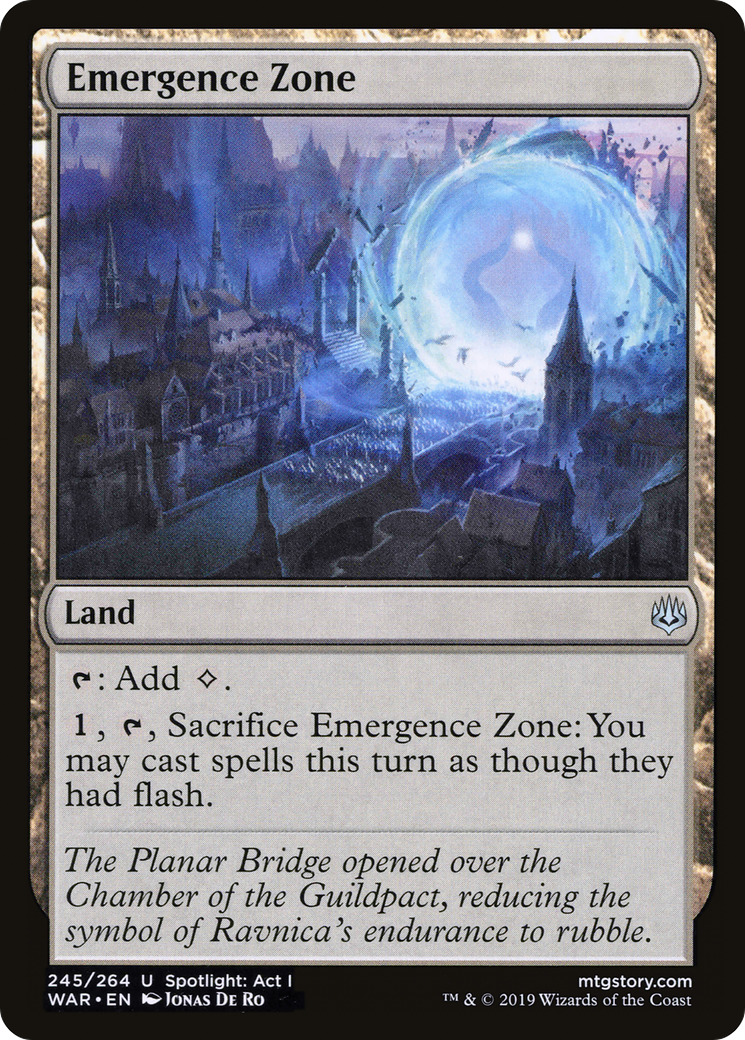 Emergence Zone (WAR-245) [War of the Spark]