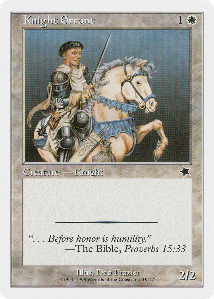 Knight Errant (S99-019) [Starter 1999]