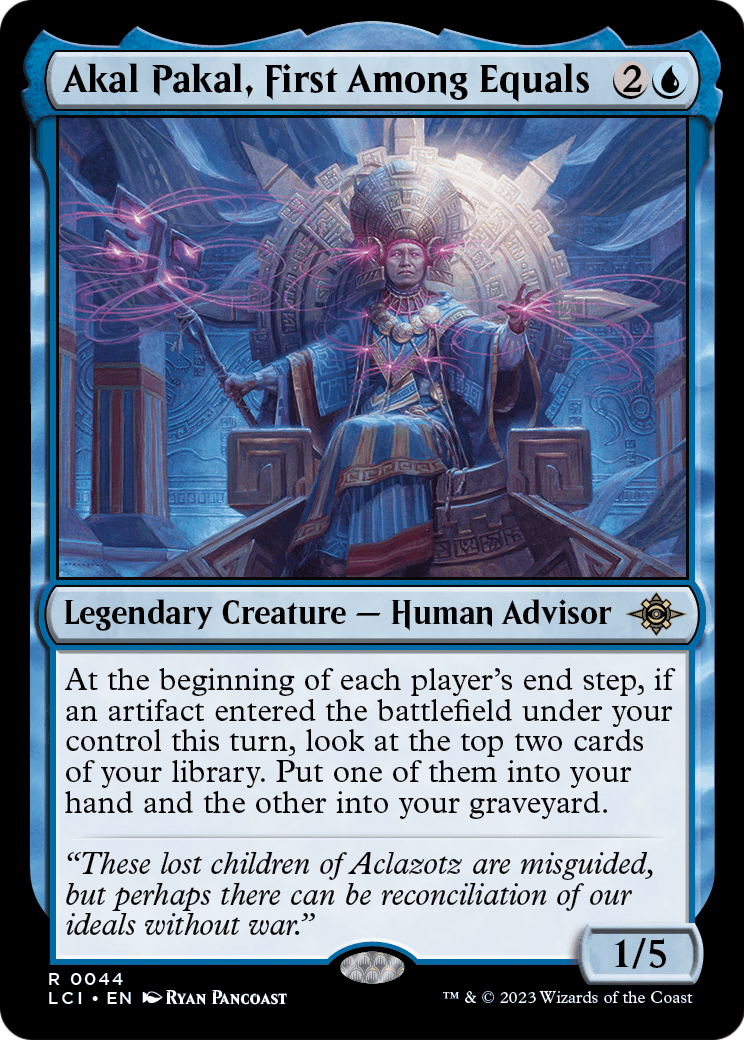 Akal Pakal, First Among Equals (LCI-044) [The Lost Caverns of Ixalan]