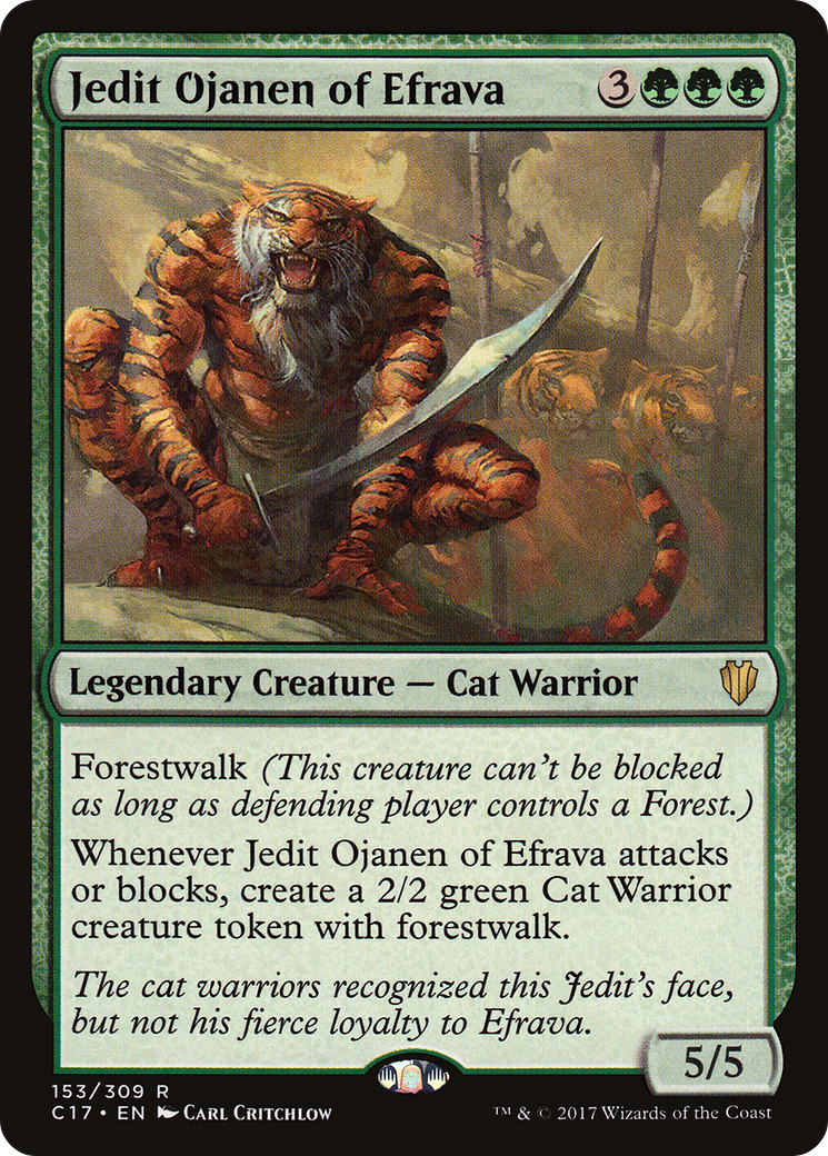 Jedit Ojanen of Efrava (C17-153) [Commander 2017]