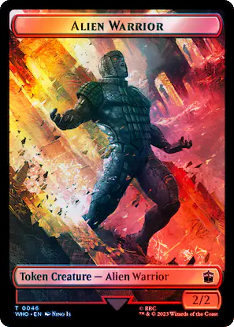 Alien Warrior (TWHO-046) [Doctor Who Tokens] Foil