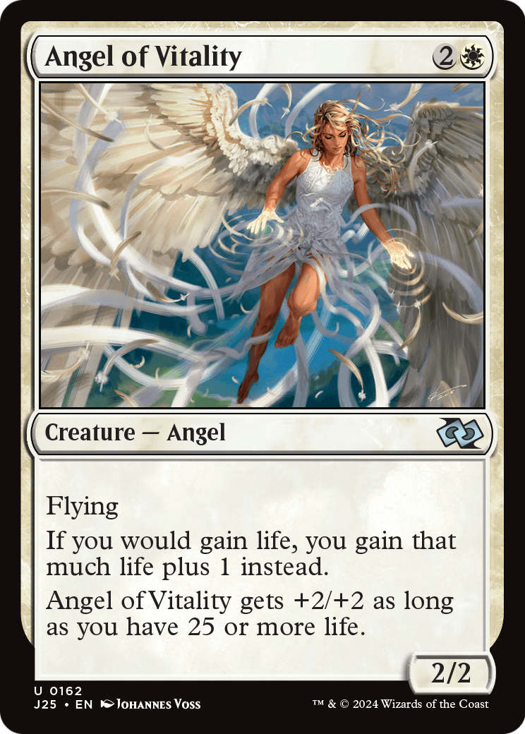 Angel of Vitality (J25-162) [Foundations Jumpstart]