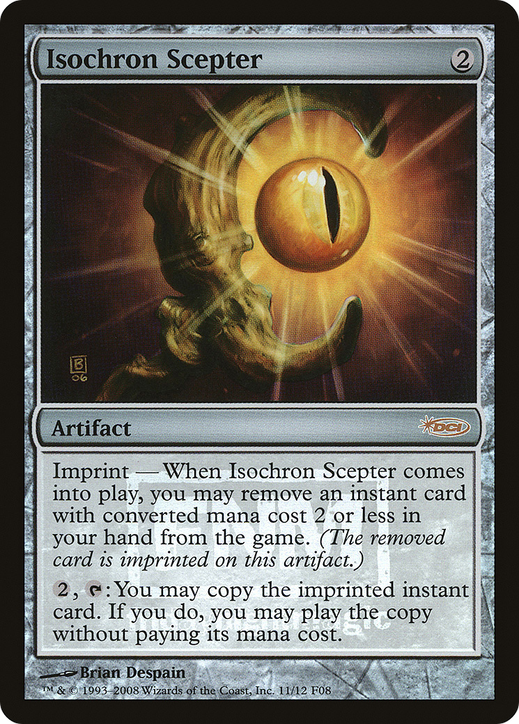 Isochron Scepter [Friday Night Magic 2008] Foil