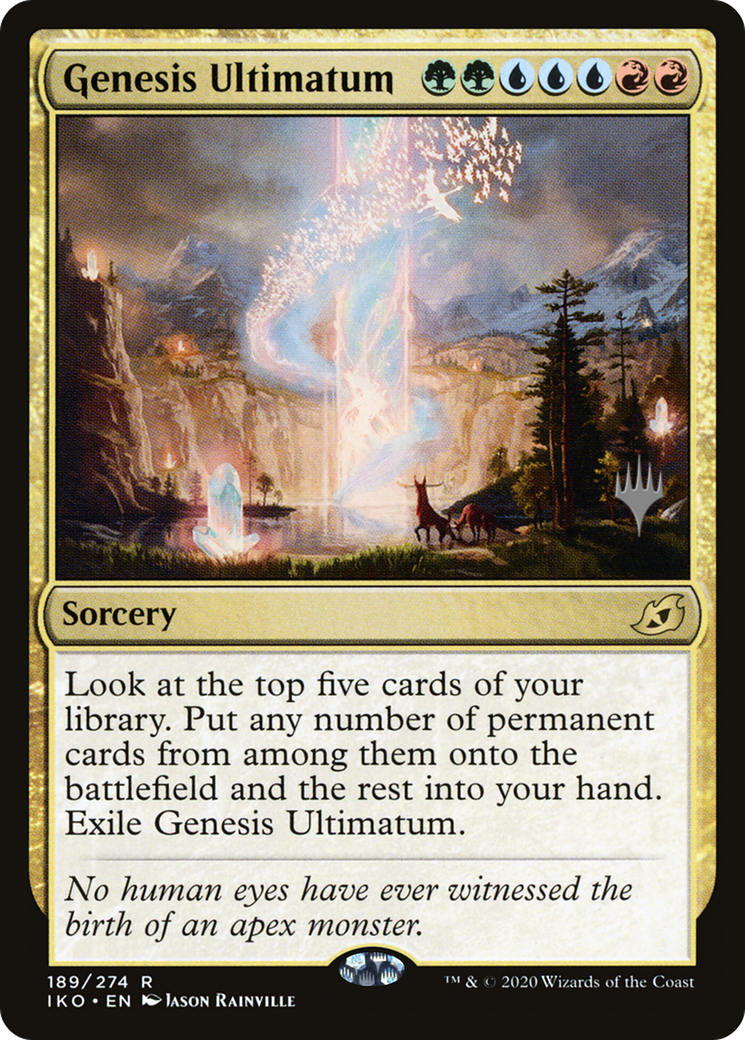 Genesis Ultimatum (PPIKO-189) [Promo Pack: Ikoria: Lair of Behemoths Promos]