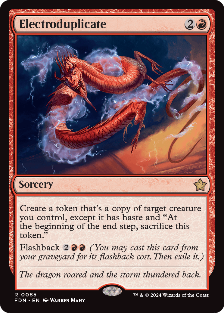 Electroduplicate (FDN-085) [Foundations] Foil