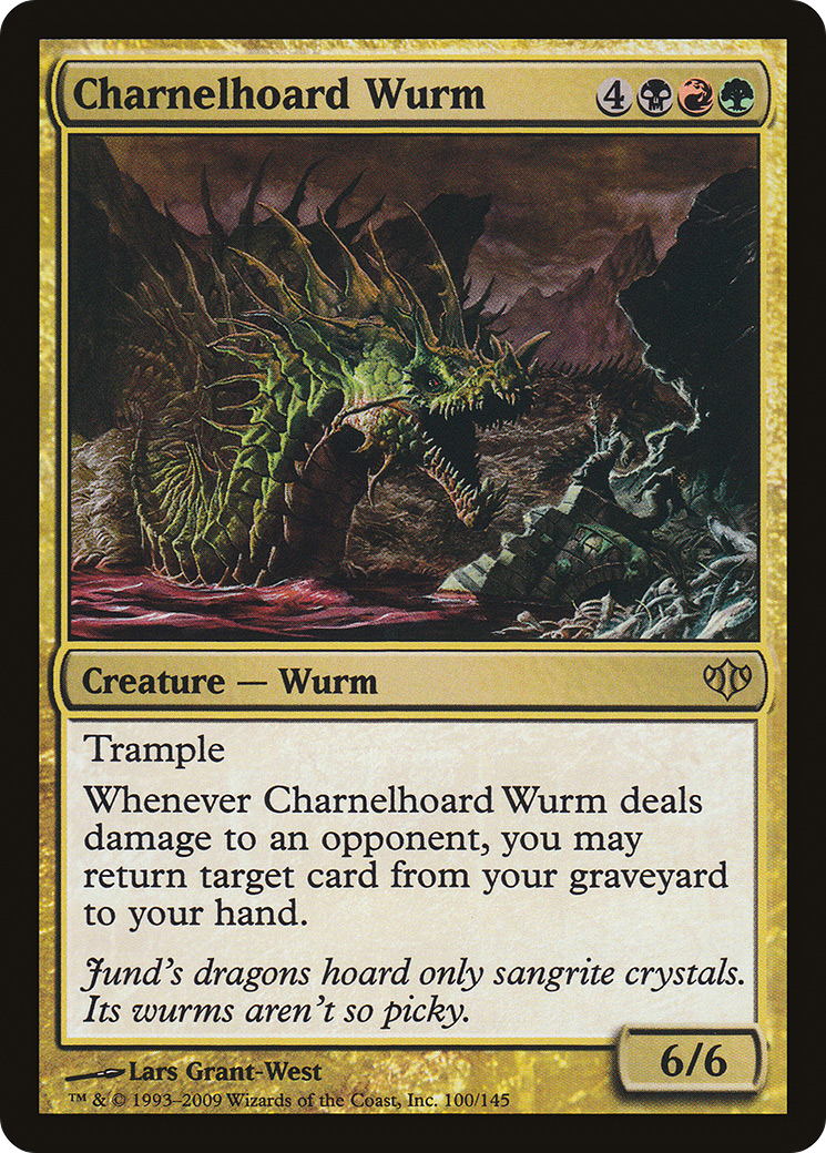 Charnelhoard Wurm (CON-100) [Conflux]