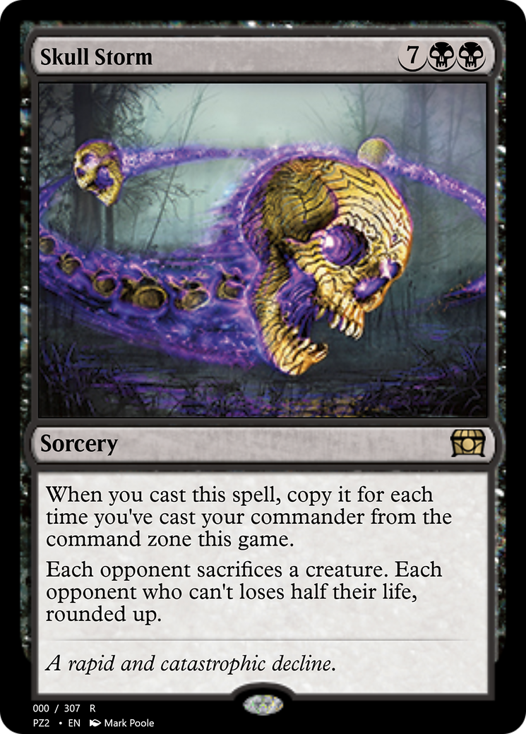 Skull Storm (PZ2-70713) [Treasure Chest] Foil