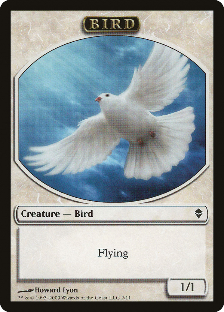 Bird Token (ZEN-002) [Zendikar Tokens]