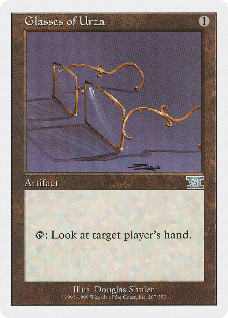 Glasses of Urza (6ED-287) [Classic Sixth Edition]