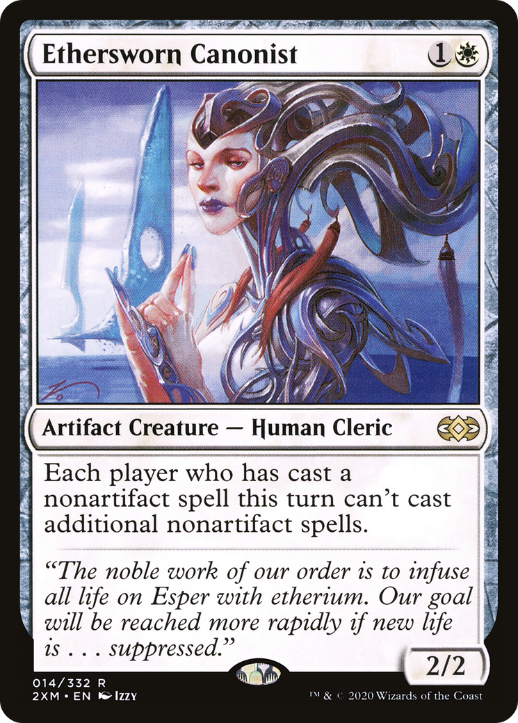 Ethersworn Canonist (2XM-014) [Double Masters] Foil
