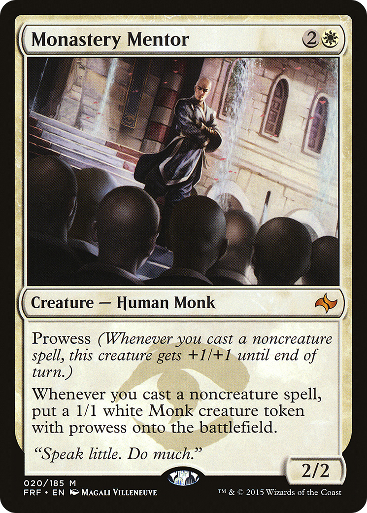 Monastery Mentor (FRF-020) [Fate Reforged]