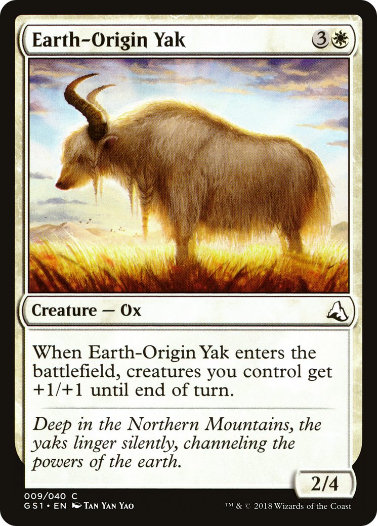 Earth-Origin Yak (GS1-009) [Global Series Jiang Yanggu & Mu Yanling]