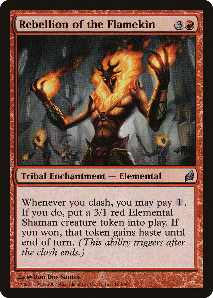 Rebellion of the Flamekin (LRW-188) [Lorwyn] Foil