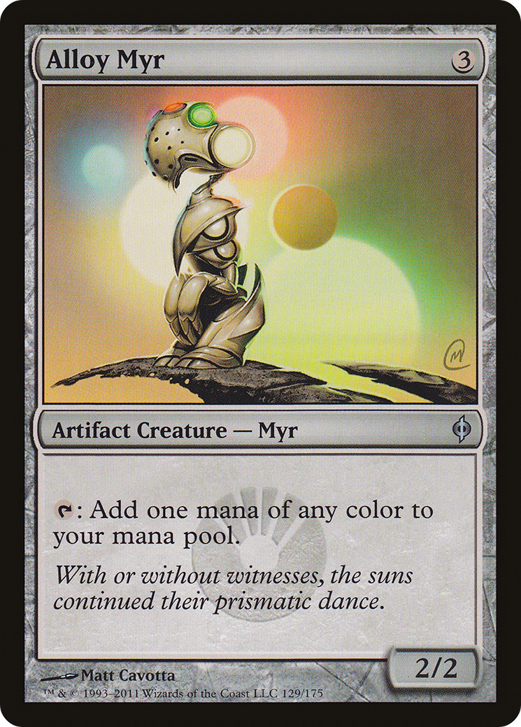 Alloy Myr (NPH-129) [New Phyrexia]