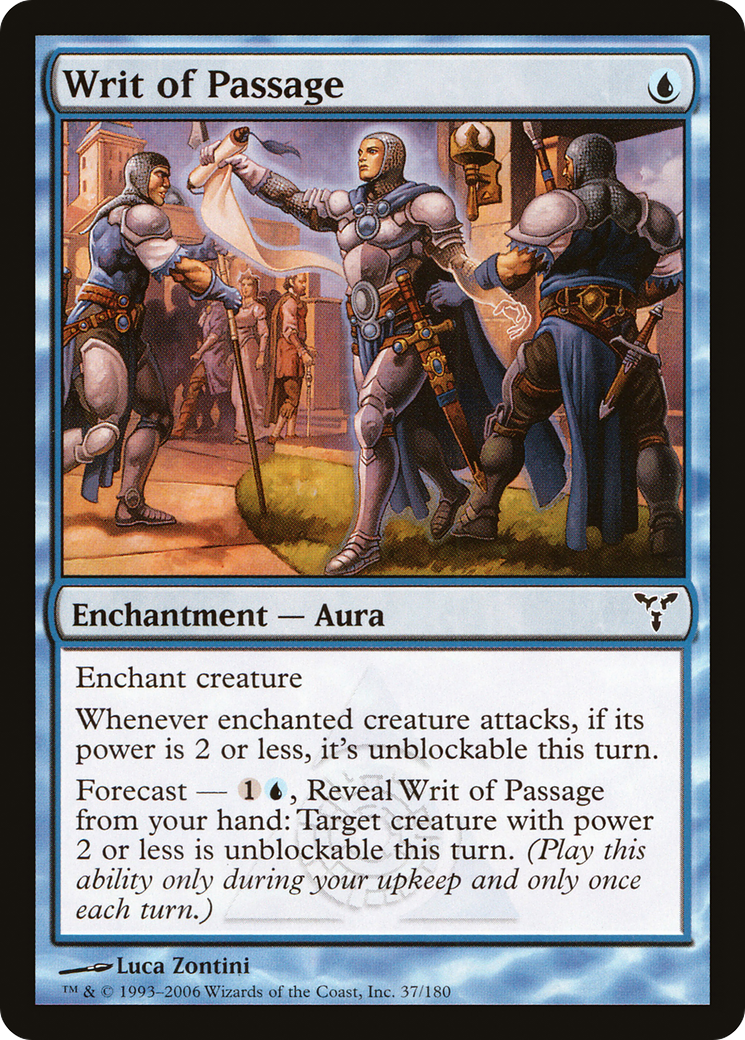 Writ of Passage [Dissension] Foil