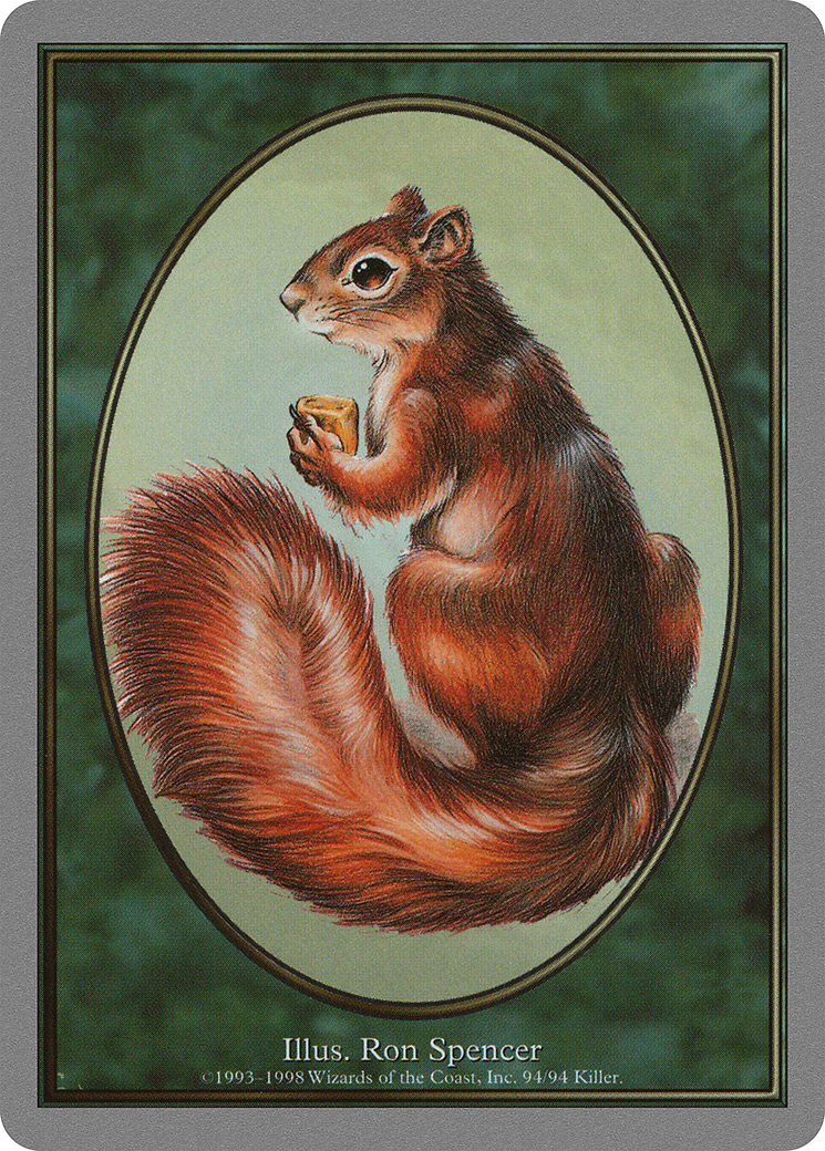 Squirrel Token (UGL-094) [Unglued Tokens]