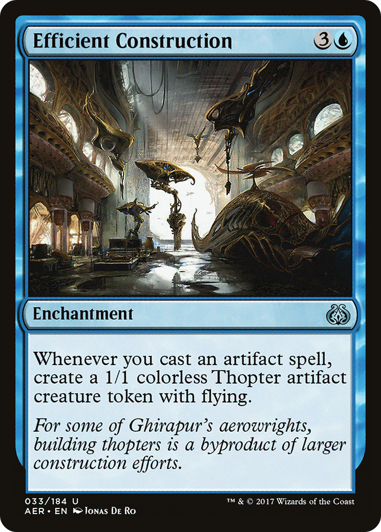 Efficient Construction (AER-033) [Aether Revolt]