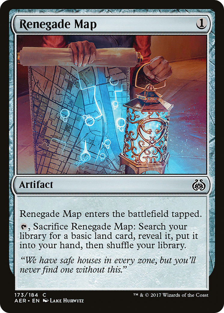 Renegade Map (AER-173) [Aether Revolt] Foil