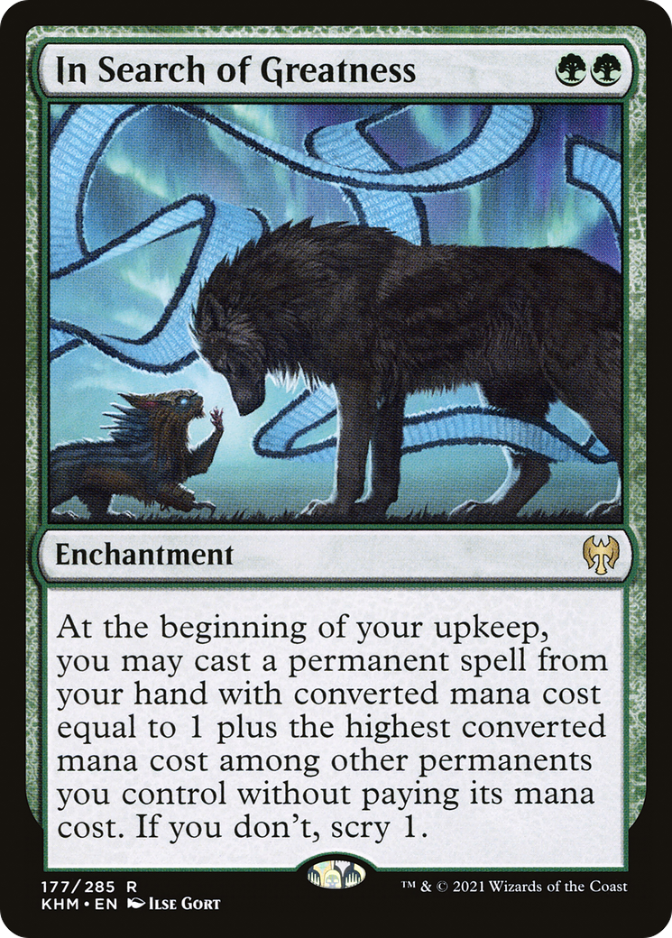 In Search of Greatness (KHM-177) [Kaldheim] Foil