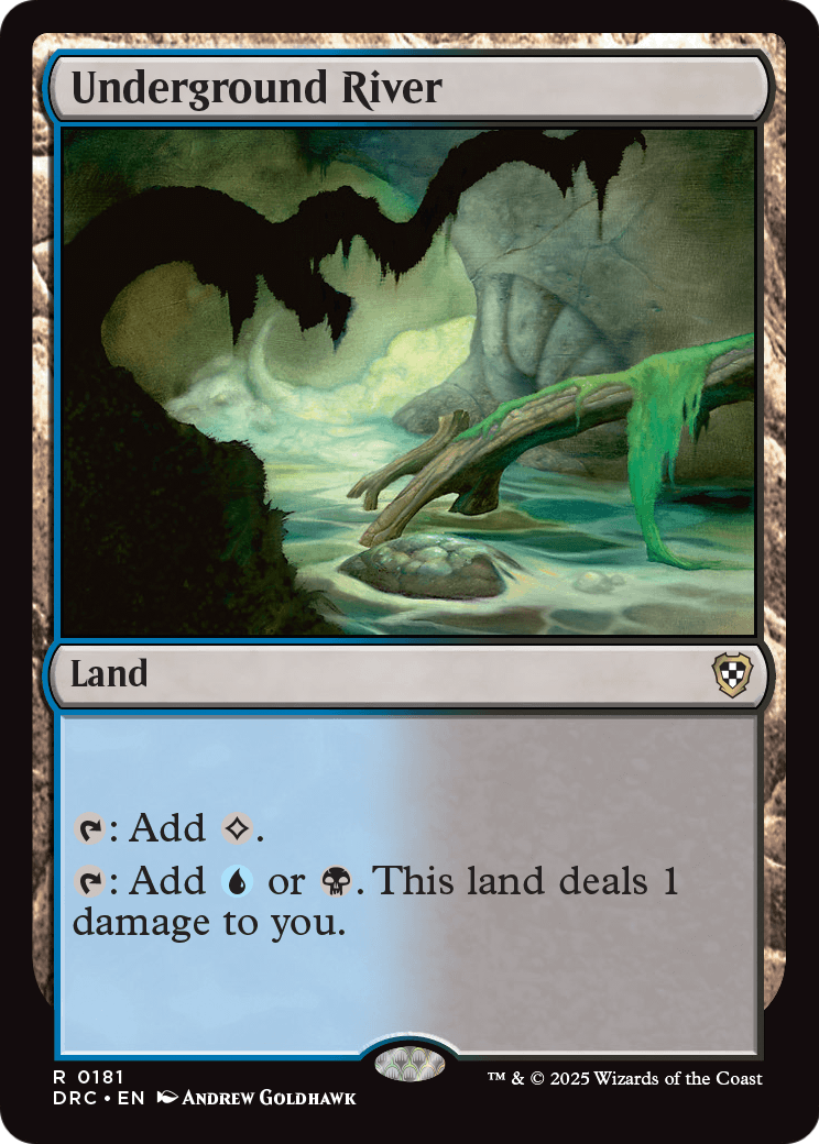 Underground River (DRC-181) [Commander: Aetherdrift]