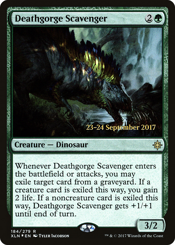 Deathgorge Scavenger (PRE-184S) [Ixalan Promos] Foil
