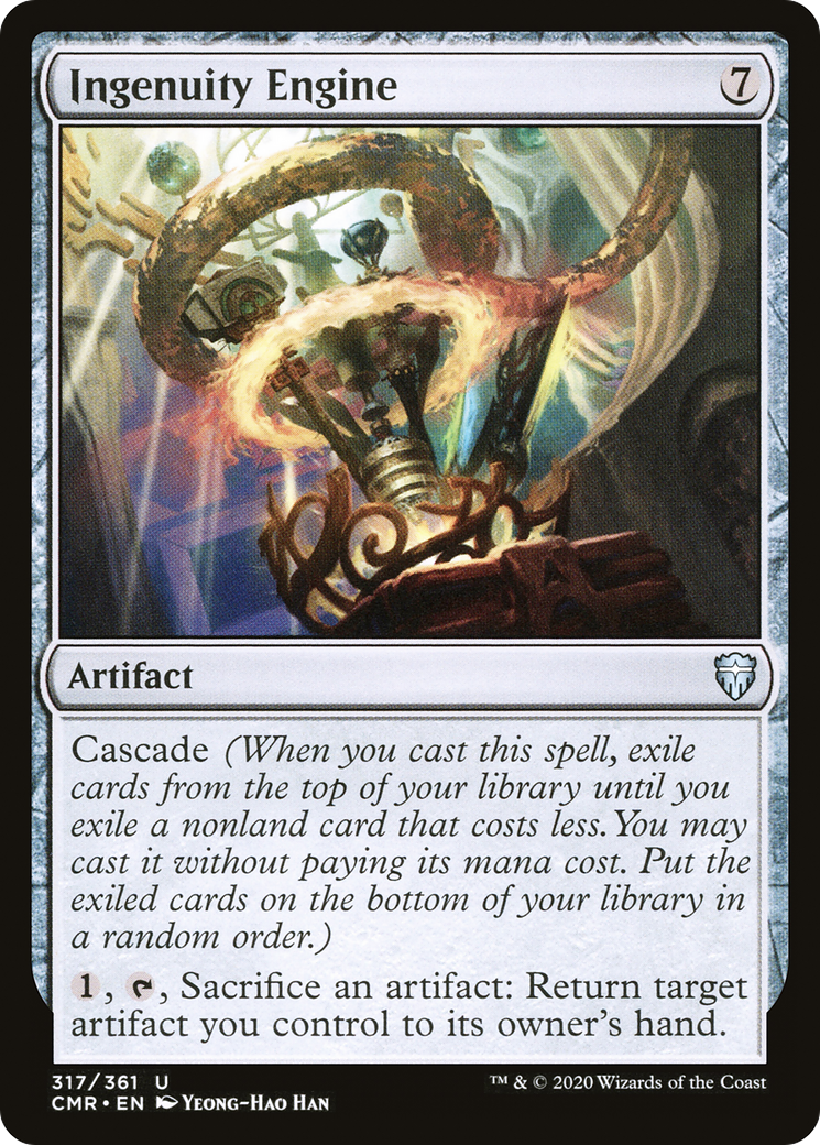 Ingenuity Engine (CMR-317) [Commander Legends] Foil