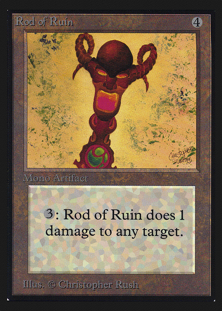 Rod of Ruin (CE) [Collectors' Edition]