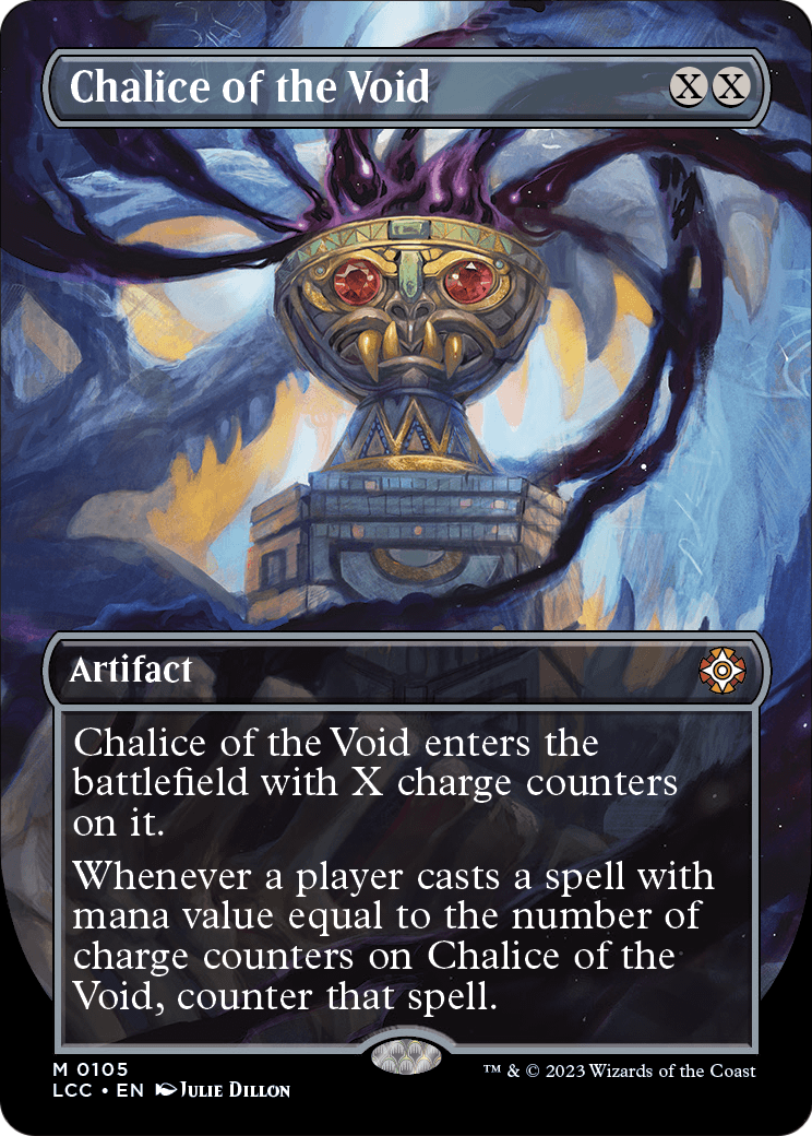 Chalice of the Void (Borderless) (LCC-105) [The Lost Caverns of Ixalan Commander]