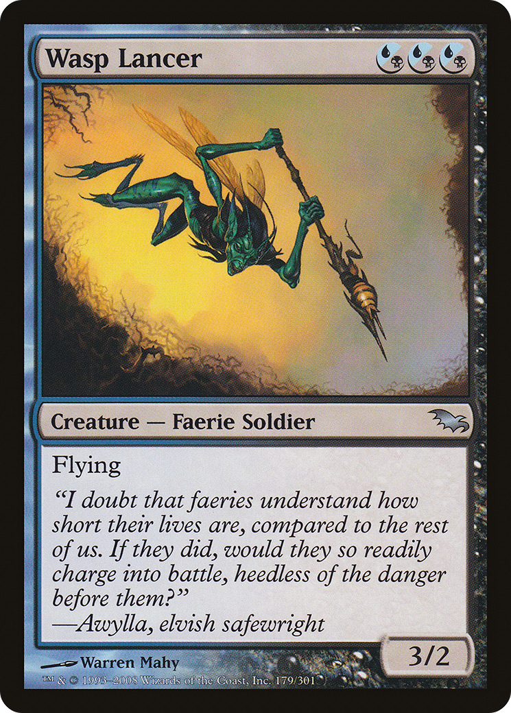 Wasp Lancer (SHM-179) [Shadowmoor]
