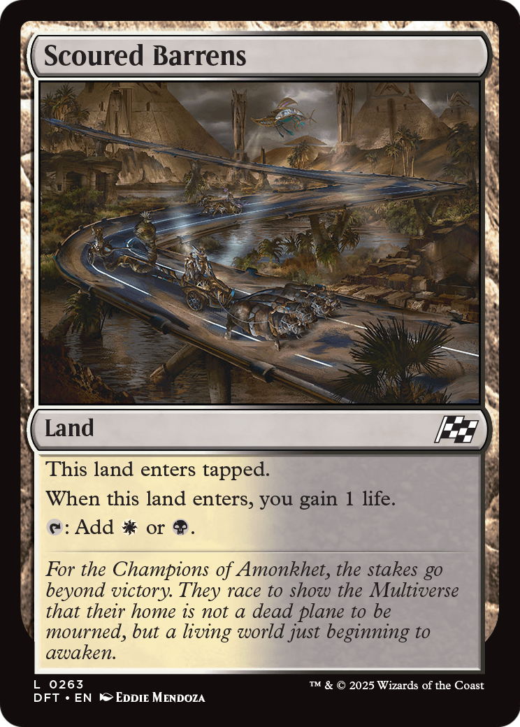 Scoured Barrens (DFT-263) [Aetherdrift]